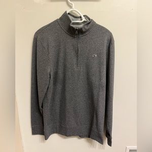 Medium men’s gray quarter zip worn 3 times max